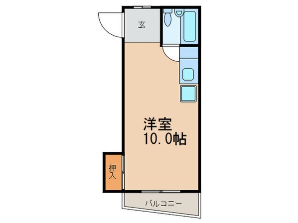 コ－ポ福島Ⅰの物件間取画像